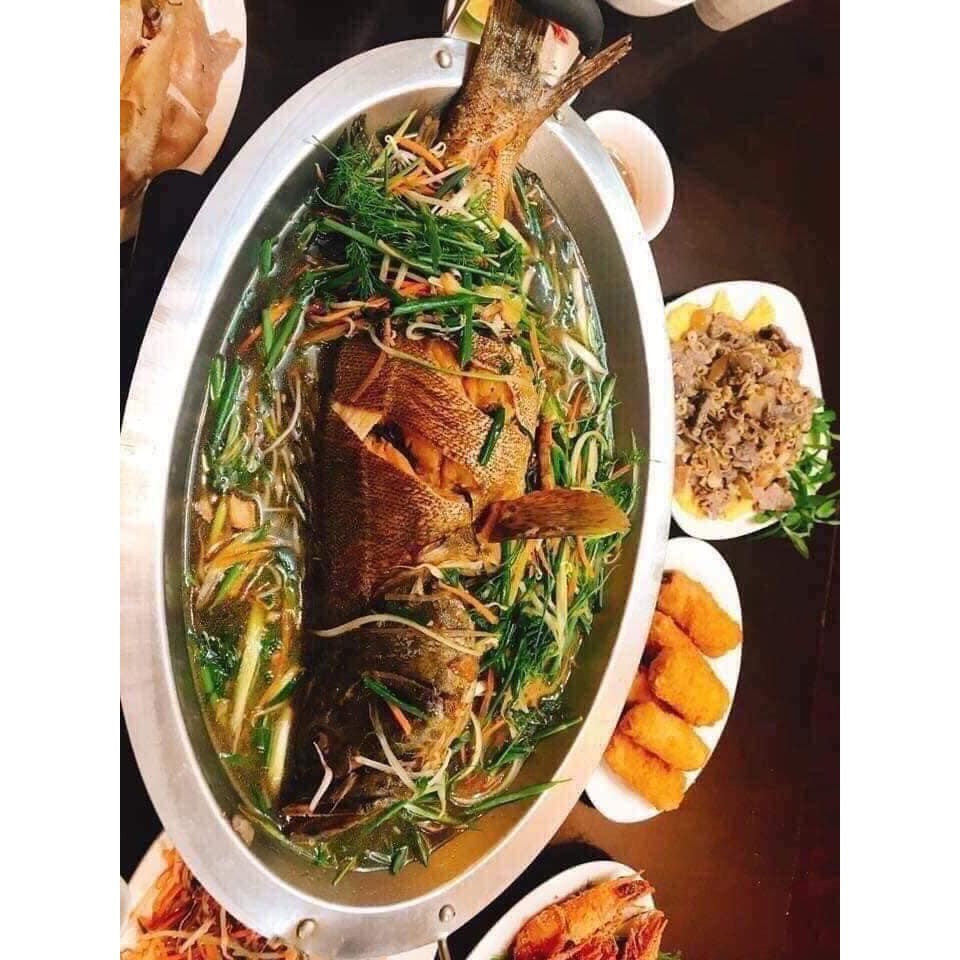 Khay cá om dưa