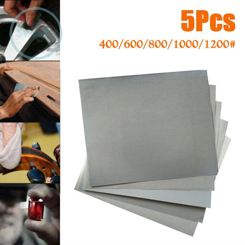 Set 5 giấy nhám 400/ 600/ 800/ 1000/ 1200 chất lượng cao đa công dụng