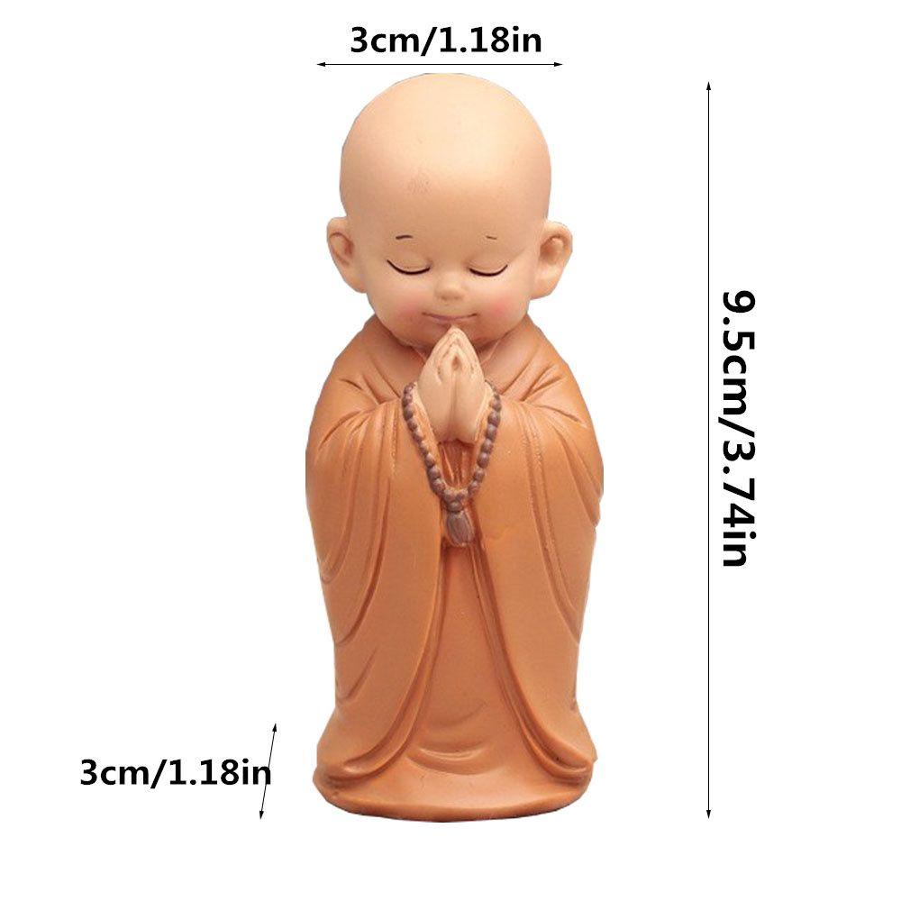 Tượng Chú Tiểu Nhỏ Nhắn Dễ Thương Sáng Tạo