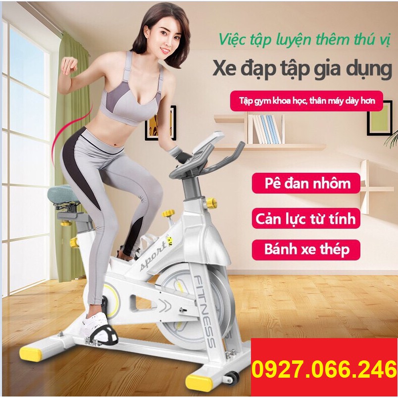 Xe đạp thể dục Fitness, kháng từ không tạo tiếng ồn, xe đạp tại nhà