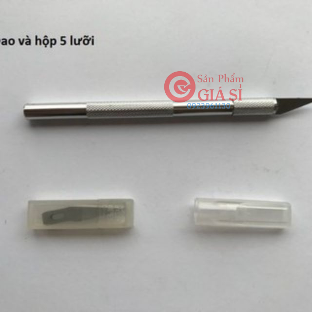 Dao trổ cán Bạc 6 lưỡi ❤️freeship❤️