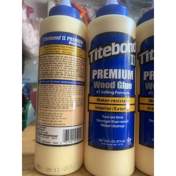 Keo titebond dán gỗ