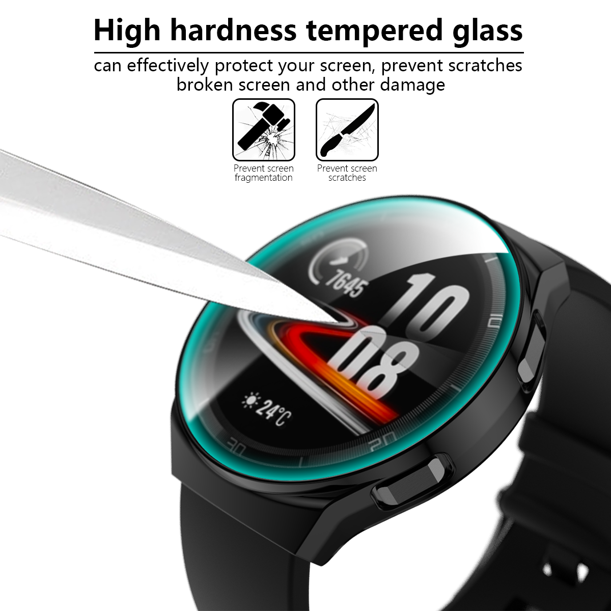 Ốp bảo vệ mặt đồng hồ thông minh Huawei Watch Gt 2e 46mm