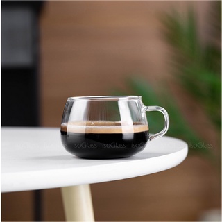 Ly thủy tinh - Ly cafe ISO.26 size 250ml chịu nhiệt, isoglass.vn