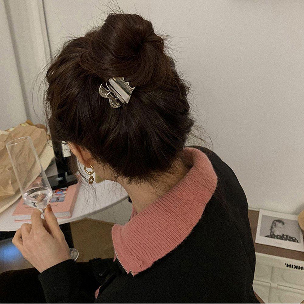 Kẹp Tóc Rửa Mặt / Tắm Phong Cách Hàn Quốc Thiết Kế Thời Trang Hình Học Trái Tim WMES15H