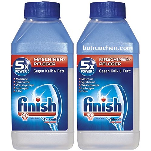 Nước vệ sinh bảo trì máy rửa bát Finish chính hãng Đức 250ml