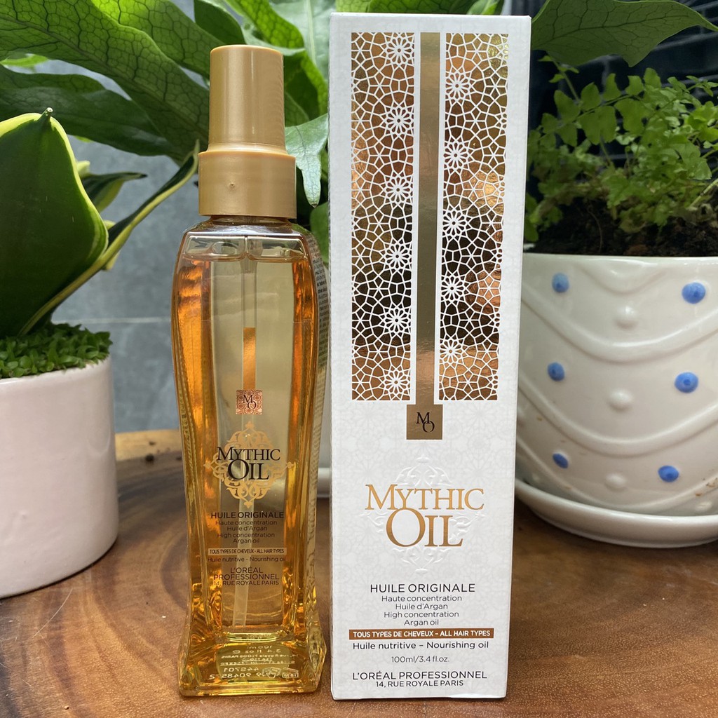 Tinh dầu dưỡng tóc siêu mềm mượt L'oreal MYTHIC Nourishing Oil 100ML ( New )