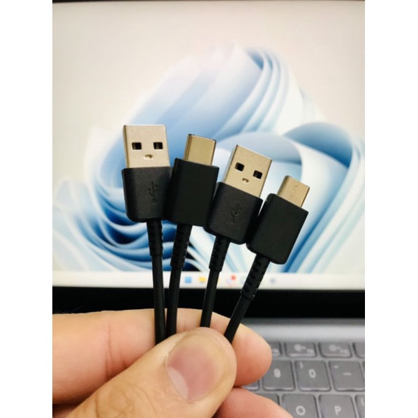 Cáp sạc điện thoại S10 Type-C ngắn 25cm báo sạc nhanh