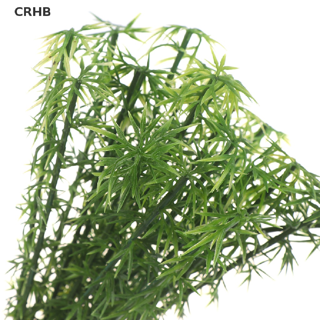 Crhb Bộ 20 Mô Hình Cây Tre Mini Bằng Nhựa Để Bàn Trang Trí Mới