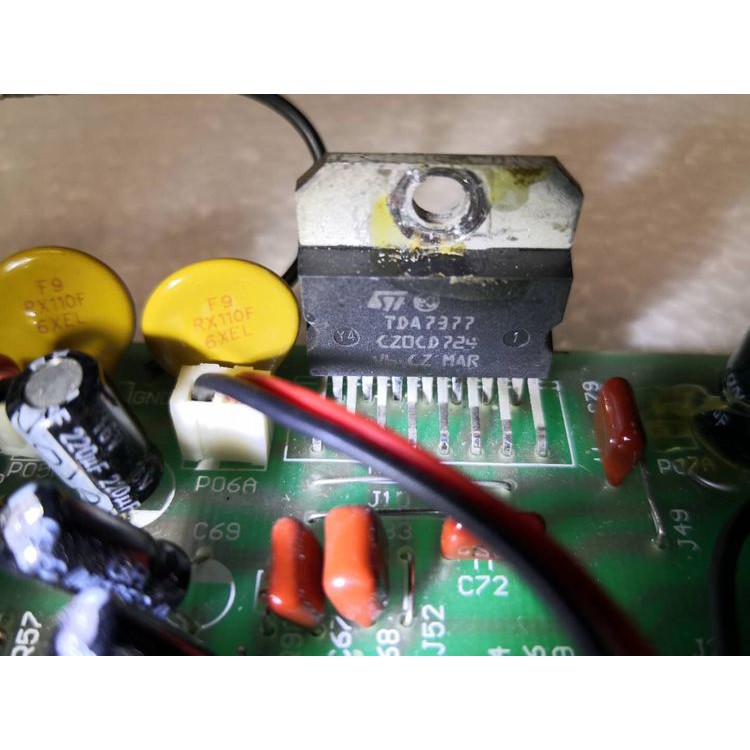 TDA7377 2.1 ONKYO full box