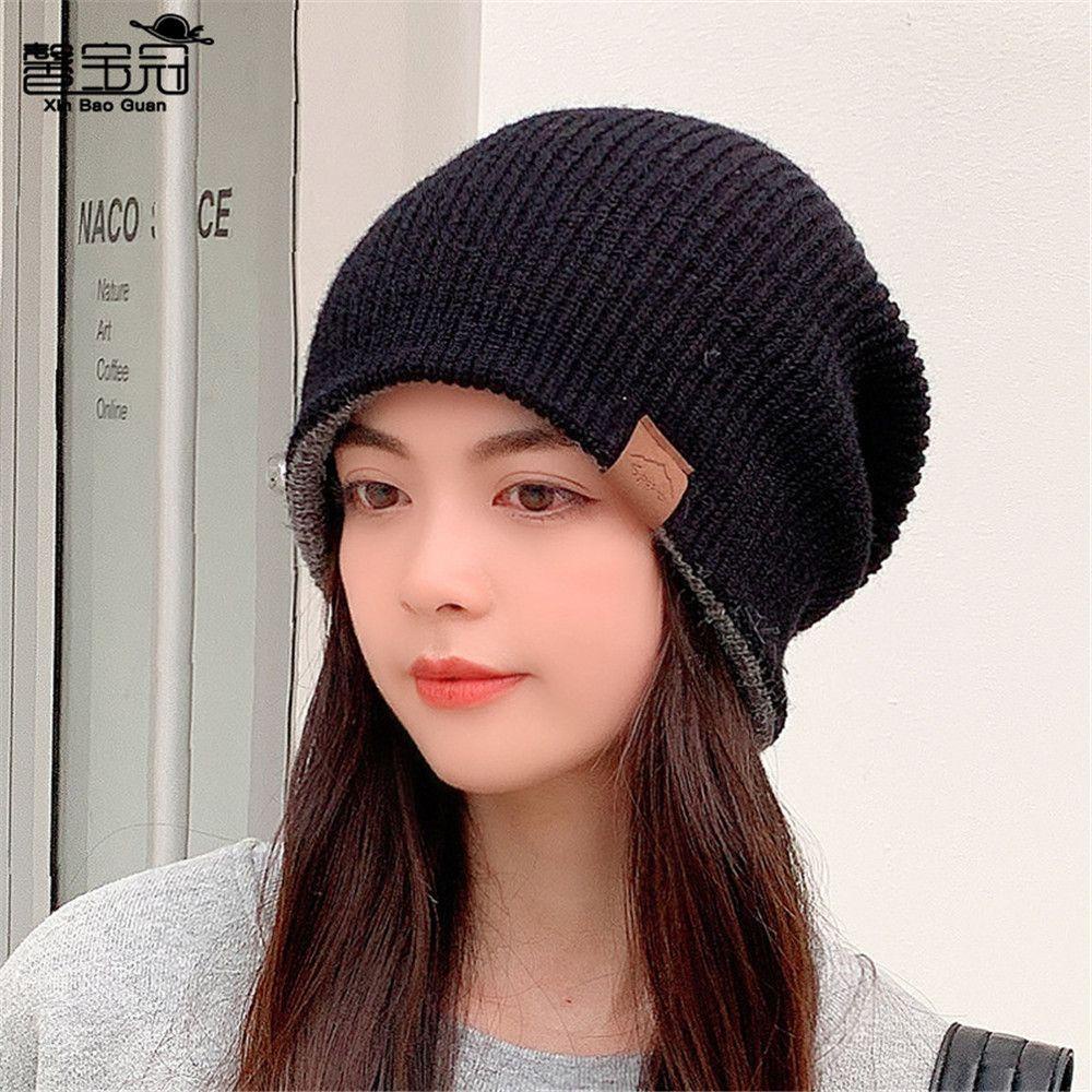 Mũ Len Dày Dặn Giữ Ấm Cho Nữ