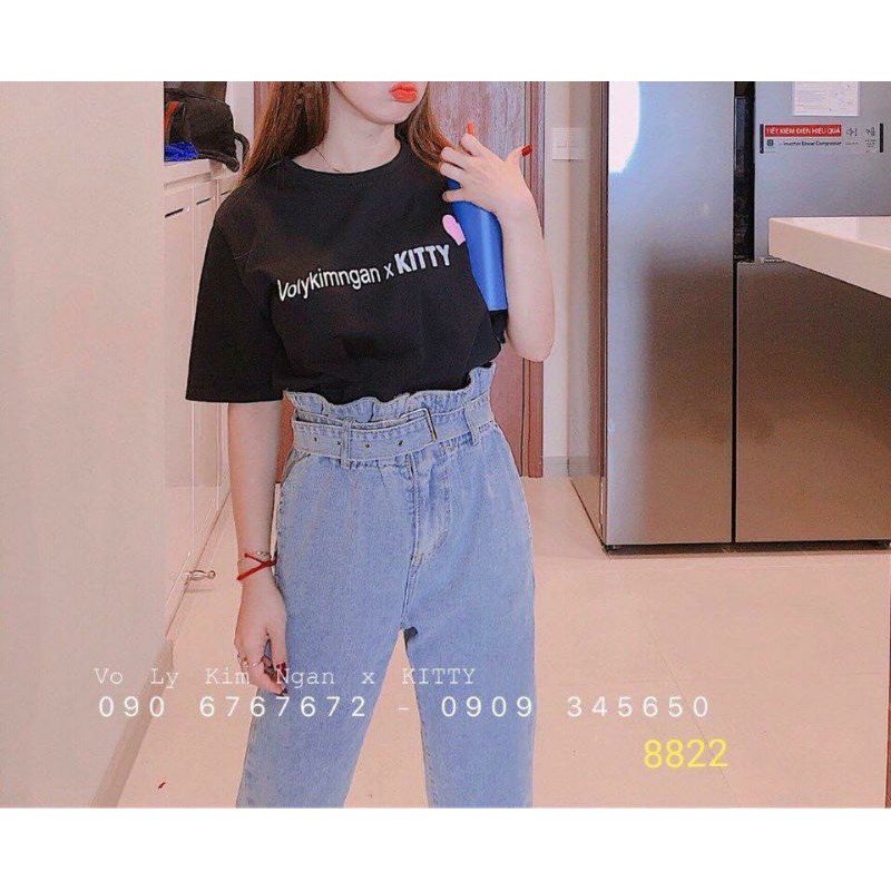 Quần baggy jeans nữ hang si