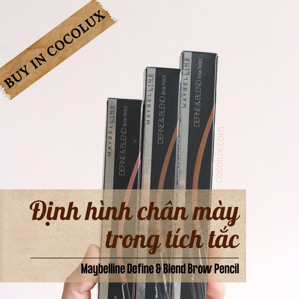 Chì Kẻ Mày Maybelline Define &amp; Blend Brow Pencil 0.16g