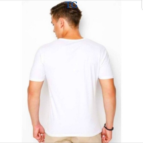 Áo Thun Nam Tay Ngắn Trắng - Vàng Trơn Cao Cấp Phong Cách Trẻ Trung Thời Trang TG | BigBuy360 - bigbuy360.vn