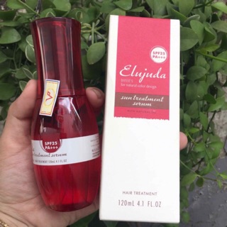 DẦU DƯỠNG TÓC MILBON ELUJUDA SUN TREATMENT SPF25 PA+++ 120ML "