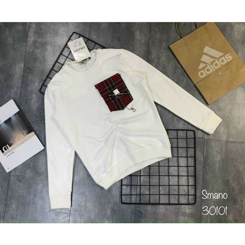 Áo nỉ nam thu đông dài tay túi kẻ chất nỉ thể thao nam cao cấp phong cách unisex trẻ trung năng động | BigBuy360 - bigbuy360.vn