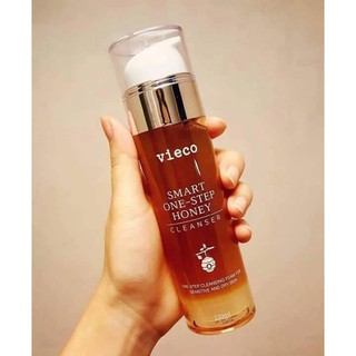 Sữa rửa mặt organic - vieco smart one-step honey cleanser