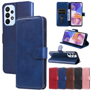 Ốp Bao Da Điện Thoại pu Dạng Ví Nắp Lật Cho samsung galaxy a05s a54 a34 a24 a14 a04e m54 m34 f34 m14 f14 f04 Ốp
