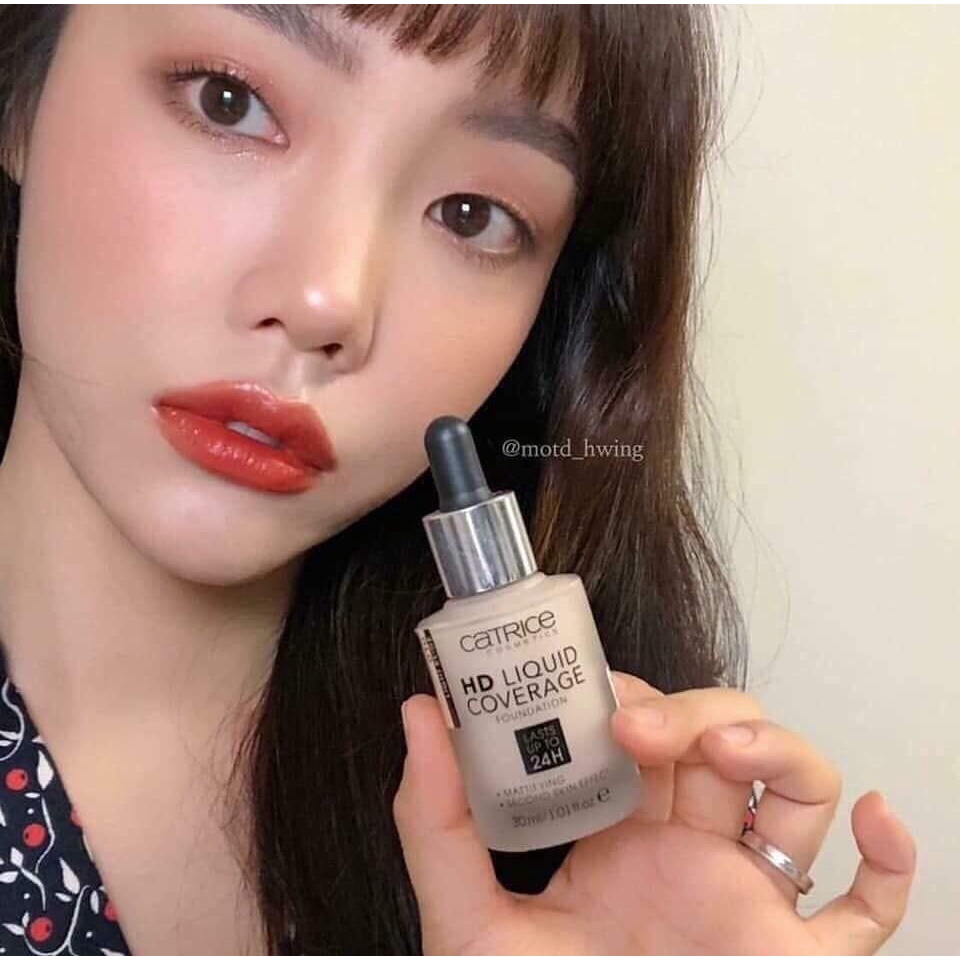 [Chính Hãng] Kem nền Catrice HD Liquid Coverage Foundation 24H