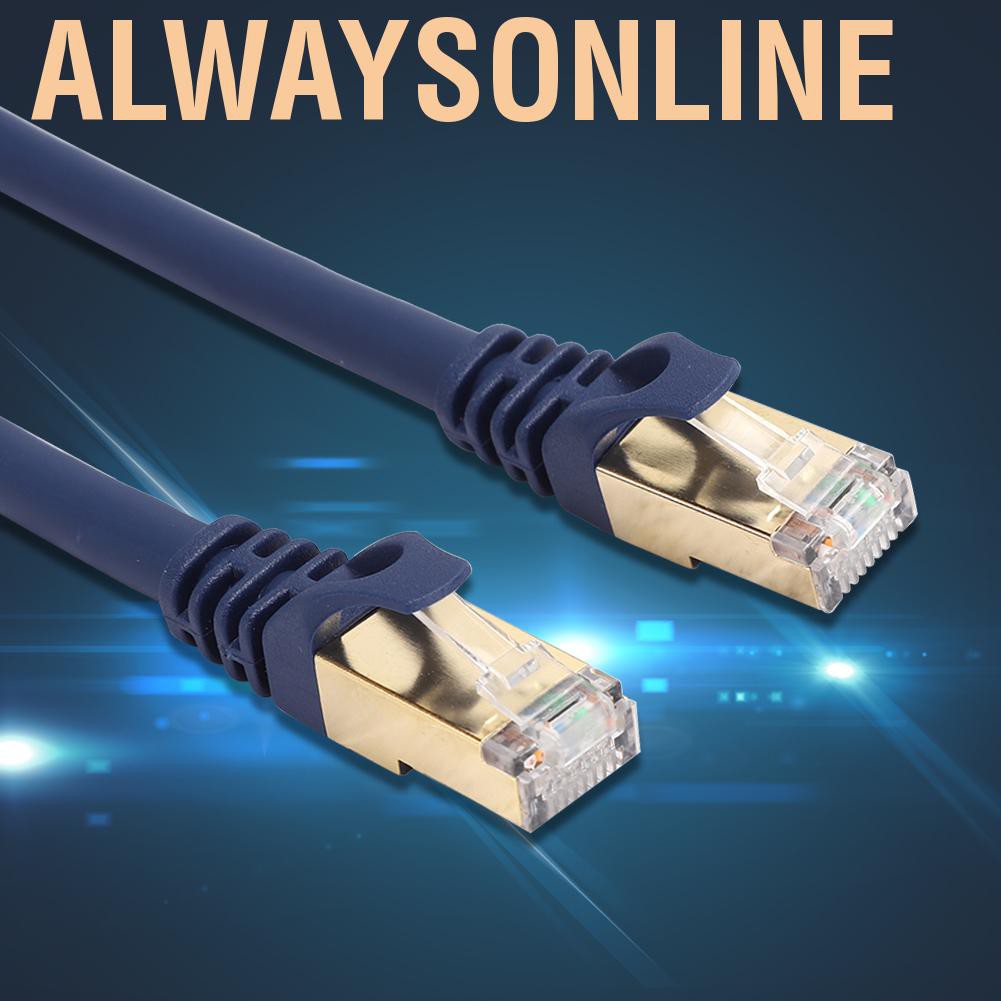 Cáp máy tính tốc độ cao Cat8 Ethernet RJ45 SFTP 1m 40Gbps