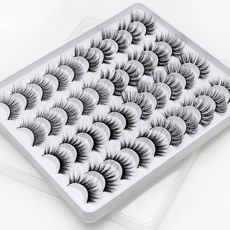 Set 20 Cặp Lông Mi Giả 3D Tự Nhiên