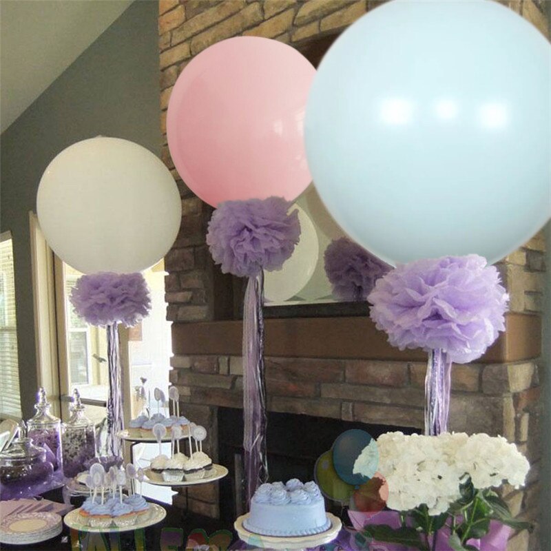 Bong Bóng Màu Macaron 18 inch Dùng Trang Trí Tiệc Cưới / Sinh Nhật