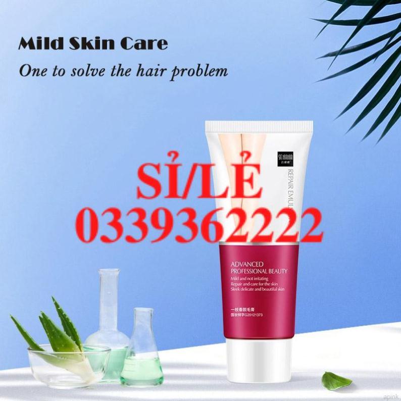 [Hàng mới về] Kem tẩy lông dịu nhẹ không gây kích ứng hiệu quả 60g  HAIANHSHOP