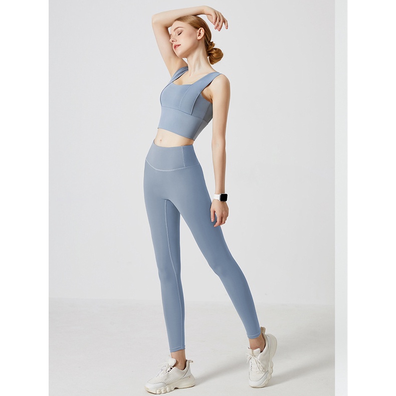 Quần tập gym yoga legging nữ cạp cao thoáng mát, Gym, Zumba, Aerobic，quần thể dục