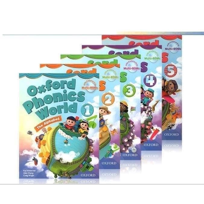 OXFORD PHONIC WORD bộ 10 cuốn có file nghe và video