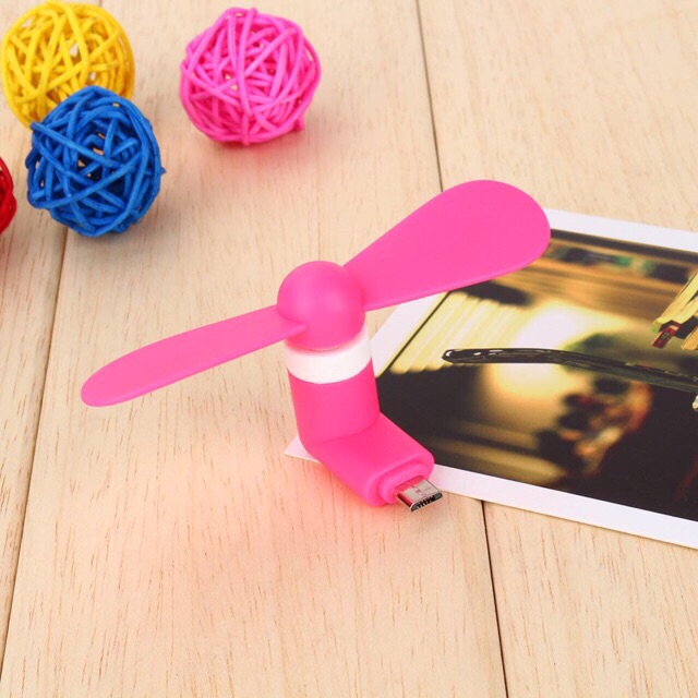 QUẠT MINI CAM CHAN ANDROID