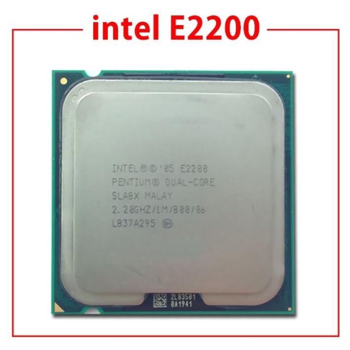 CPU cho PC E2200 /E5300 Socket 775, chíp máy tính để bàn [ Giá rẻ ]