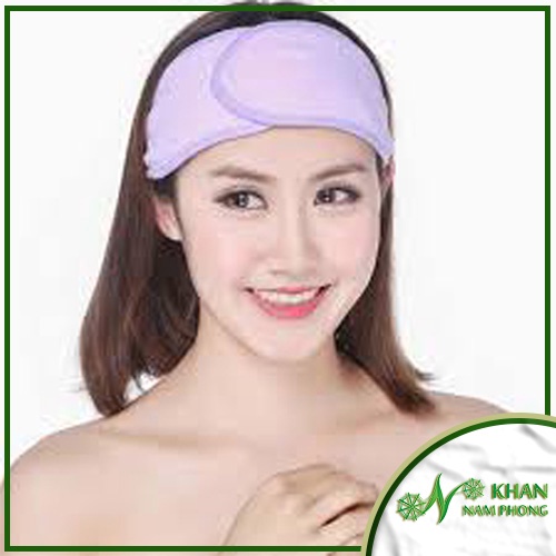 [GIẢM SỐC DUY NHẤT HÔM NAY] Băng Đô Quấn Tóc Spa Nam Phong Microfiber Có Miếng dán Gai 10cm Tùy chọn Màu