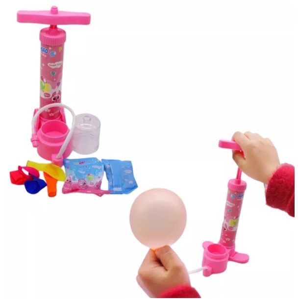 KẸO KÈM ĐỒ CHƠI BƠM BÓNG CHO BÉ VUI NHỘN