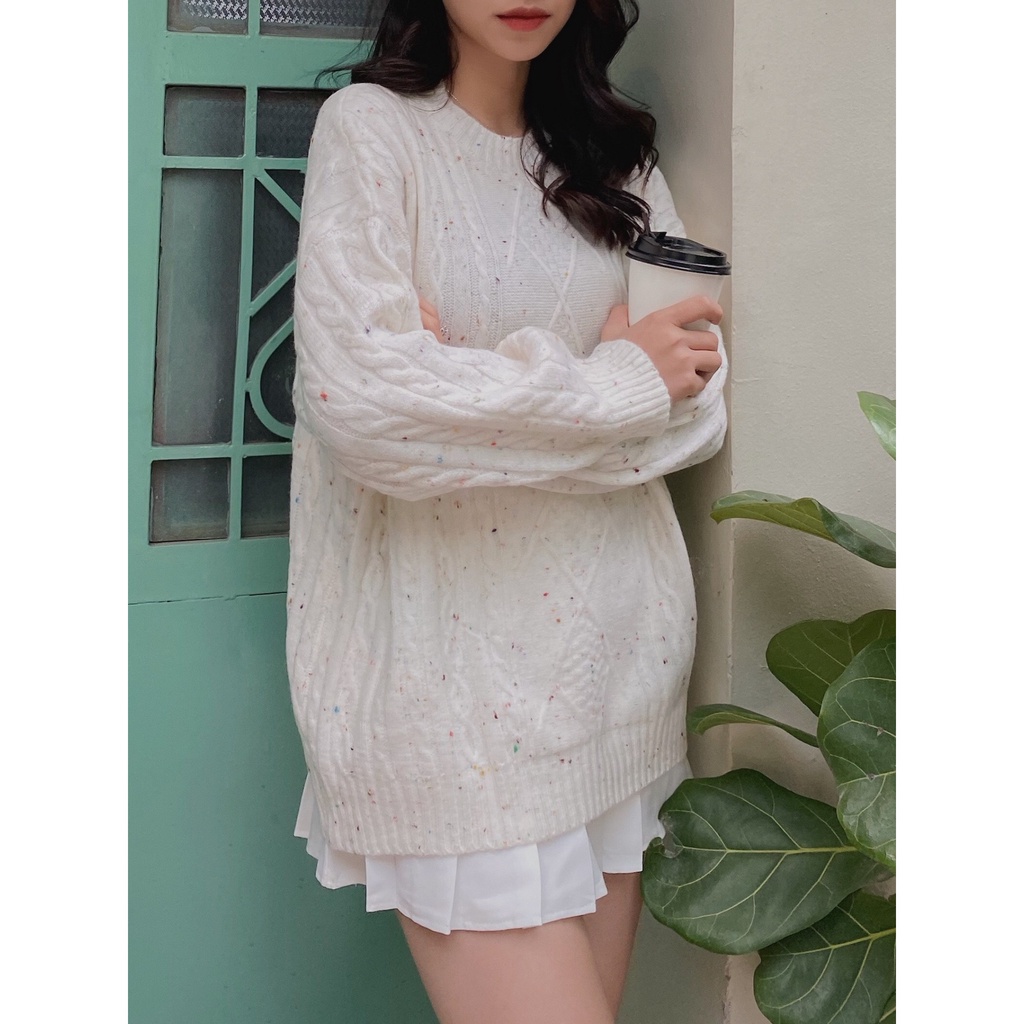 [Mã 2611THTRANG100K hoàn 10% xu đơn 99K] Áo len họa tiết tiêu nhiều màu A2043 và A2119 SUSTORE | BigBuy360 - bigbuy360.vn