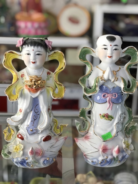 Tiên đồng-ngọc nữ  cao 25-30cm