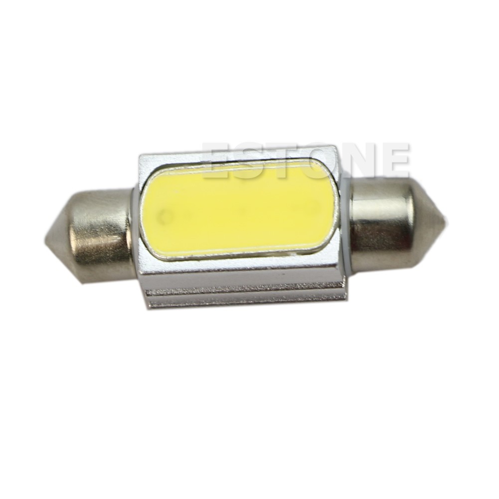 Bóng Đèn Led 36mm Cob 3w 12v Ánh Sáng Trắng Cho Xe Hơi