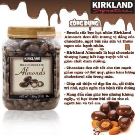 Hộp Chocolate Kirkland Mỹ nhân nho và hạnh nhân