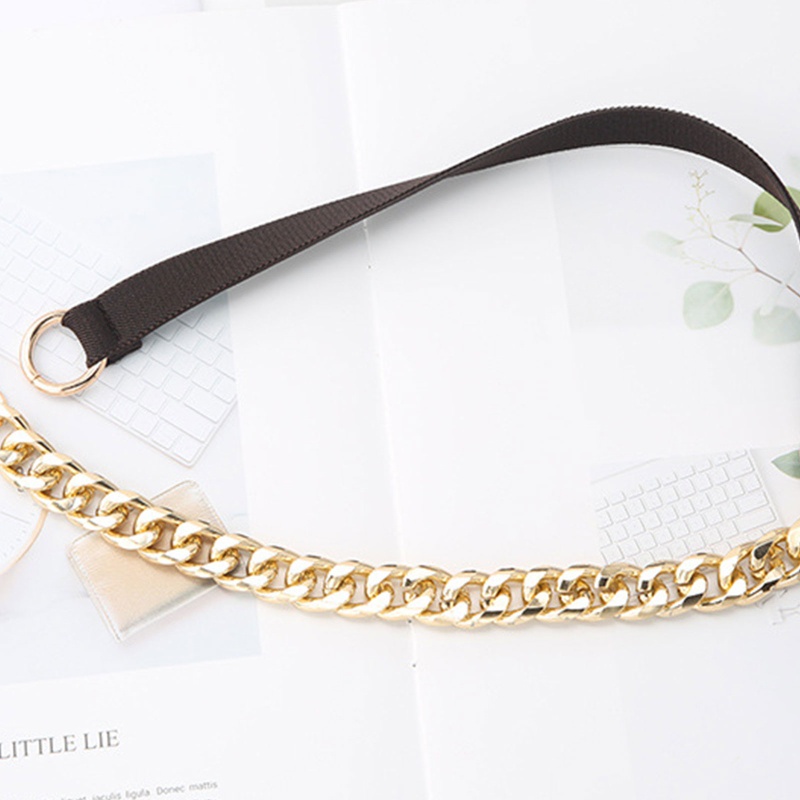 Thắt Lưng Có Thể Tháo Rời Màu Sắc Tương Phản Phong Cách Cổ Điển Cho Nữ