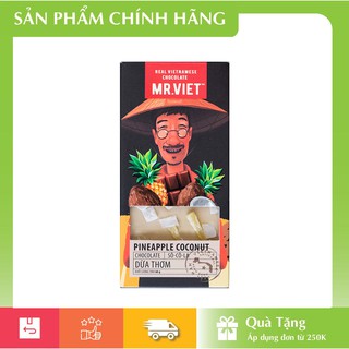 [HÀNG CHÍNH HÃNG] Socola Dừa Thơm Mr.Việt 60gr