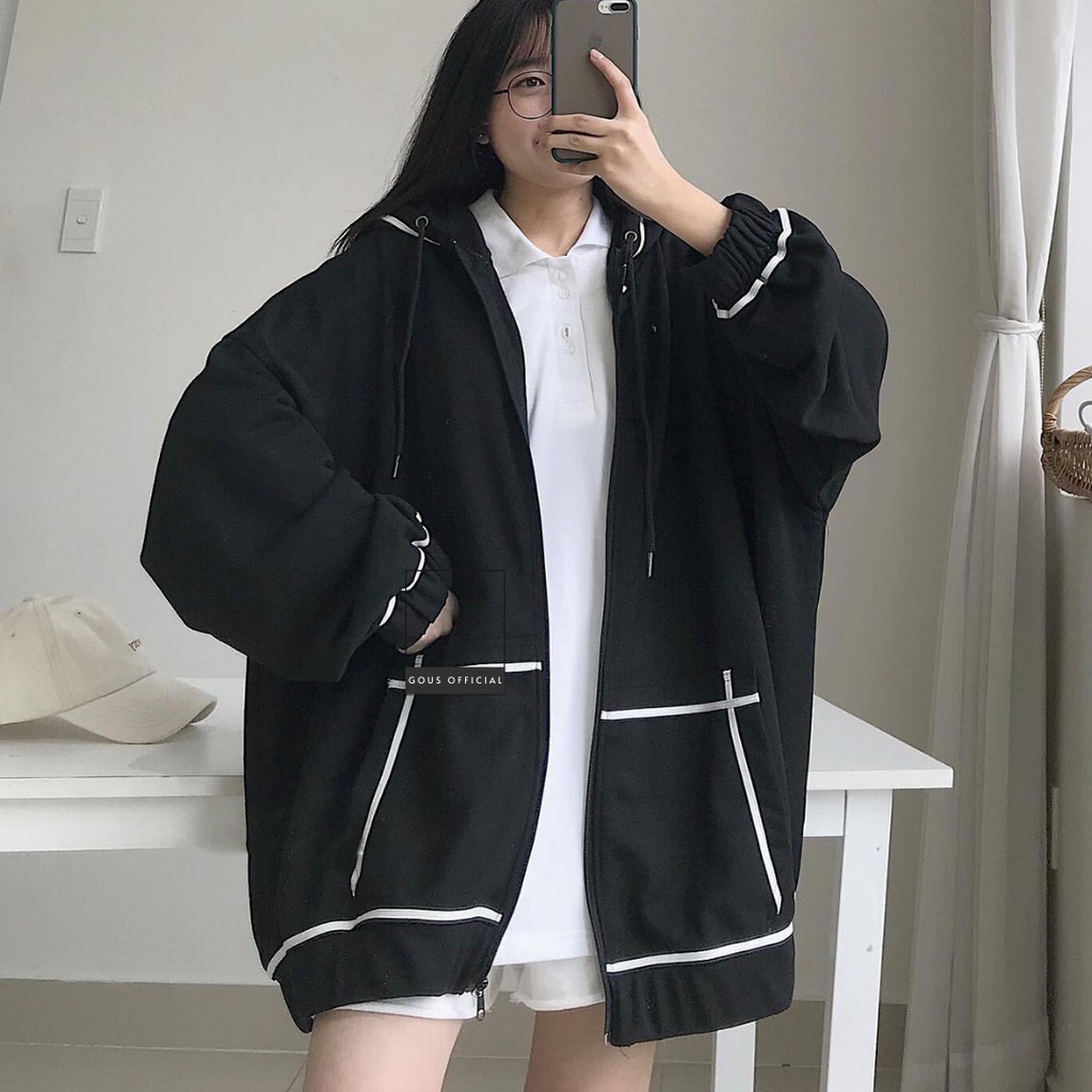 Áo khoác form rộng WEST - 10102 Gous Official