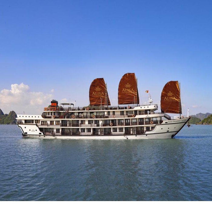 Hà Nội [E-Voucher] Alisa Premier Cruises - Du Thuyền 5* Có Bể Bơi Siêu Hot Tại Vịnh Hạ Long