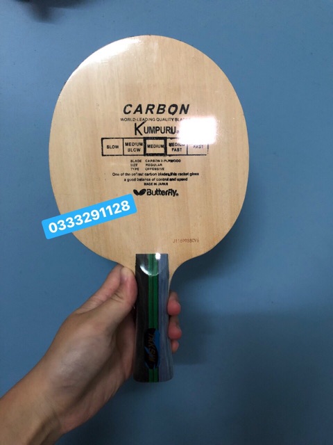 Cốt vợt bóng bàn Butterfly Kumpuru carbon