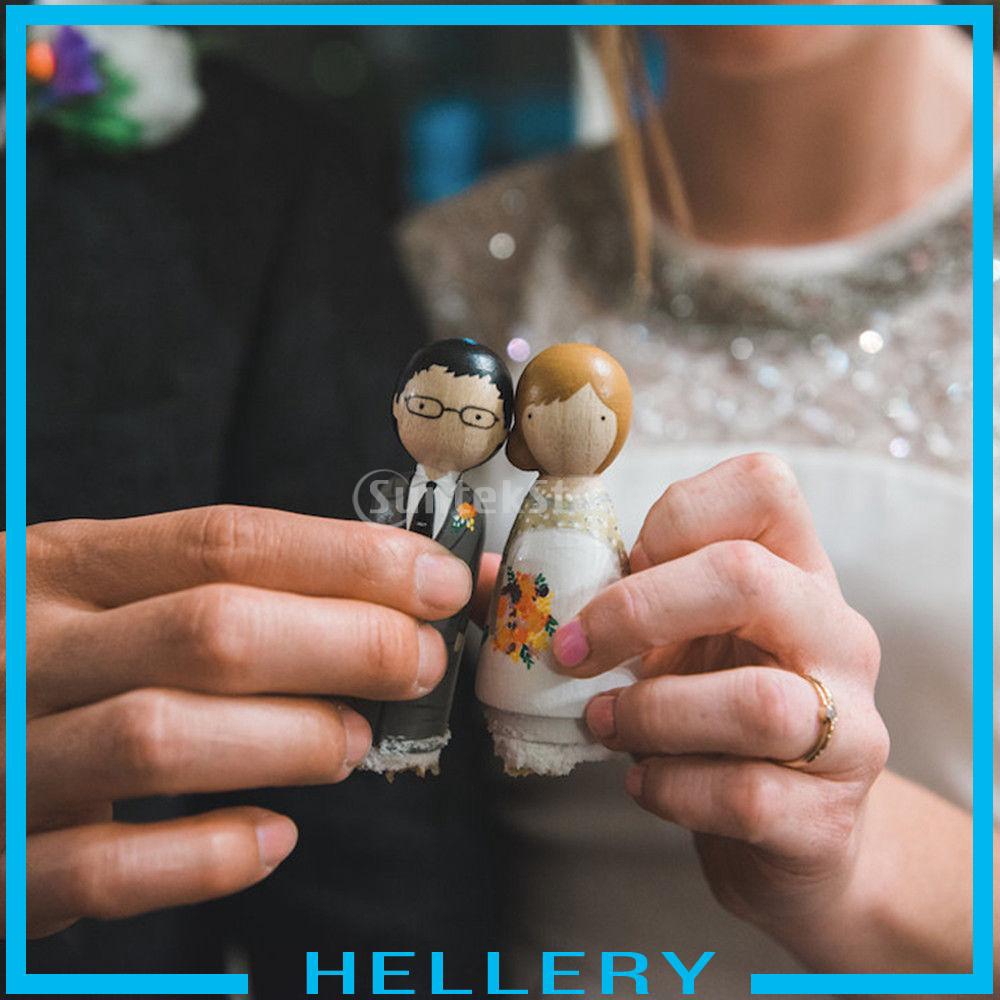 [HelleryVN] Set 20 Búp Bê Gỗ Hình Người Bodies Tự Nhiên Chưa Hoàn Thiện