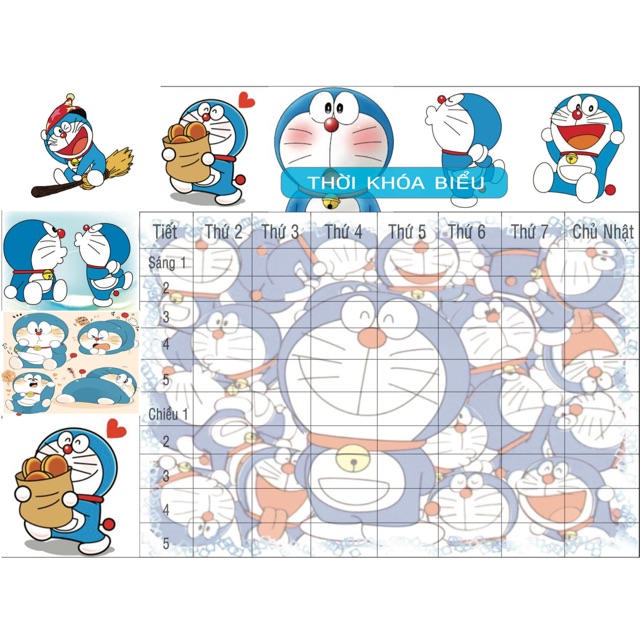 thời khoá biểu doraemon