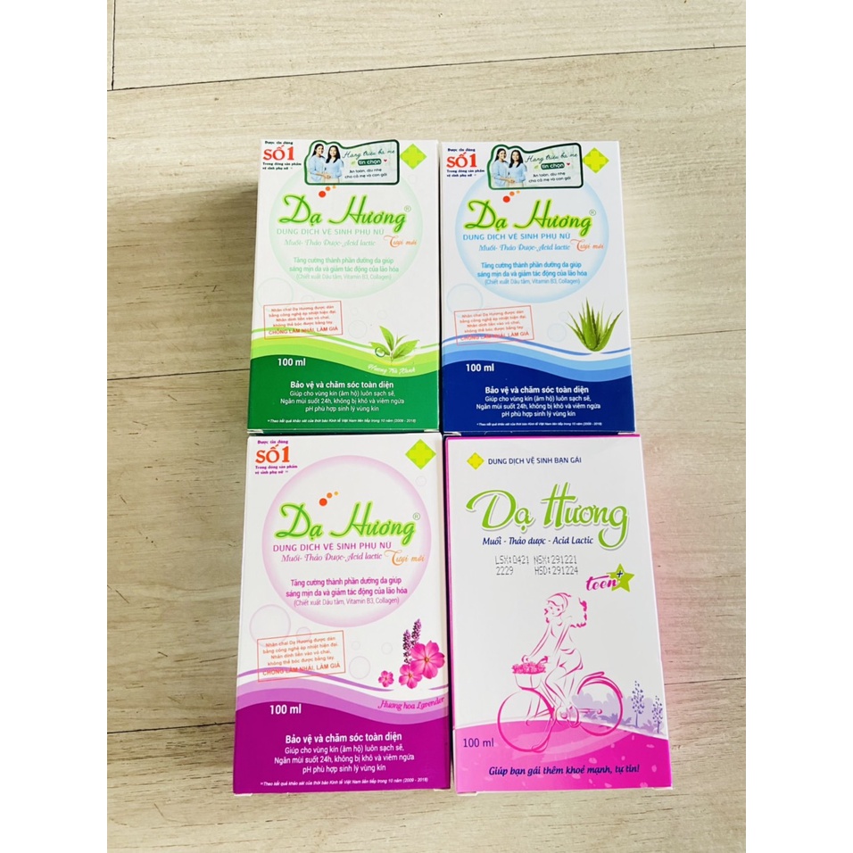Dung Dịch Vệ Sinh Phụ Nữ Dạ Hương 100ml