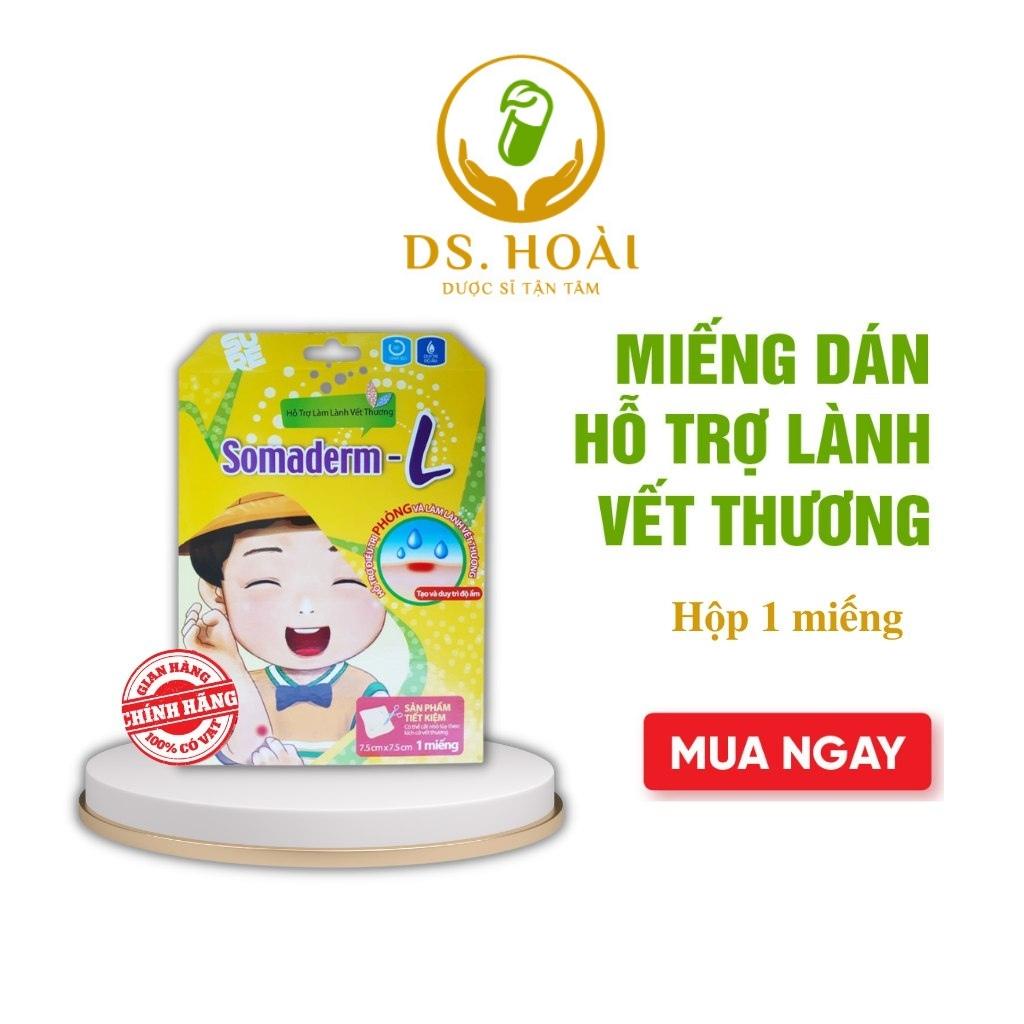 Miếng Dán Hút Mụn/ Lành Vết Thương Somaderm-L (7.5cm x 7.5cm)