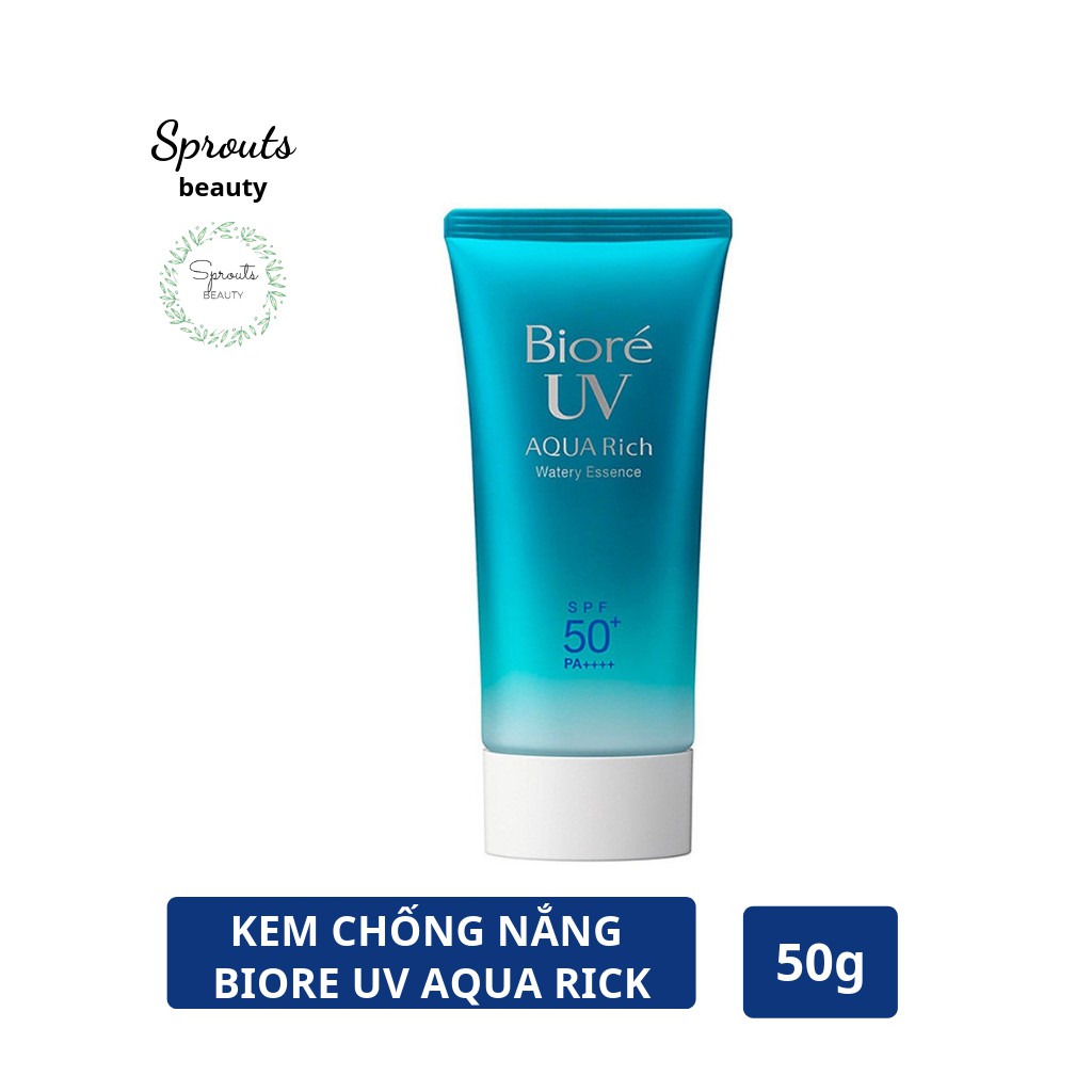 Kem chống nắng Biore UV Aqua Rich Watery Essence SPF50 Nhật Bản | @Sprouts Beauty