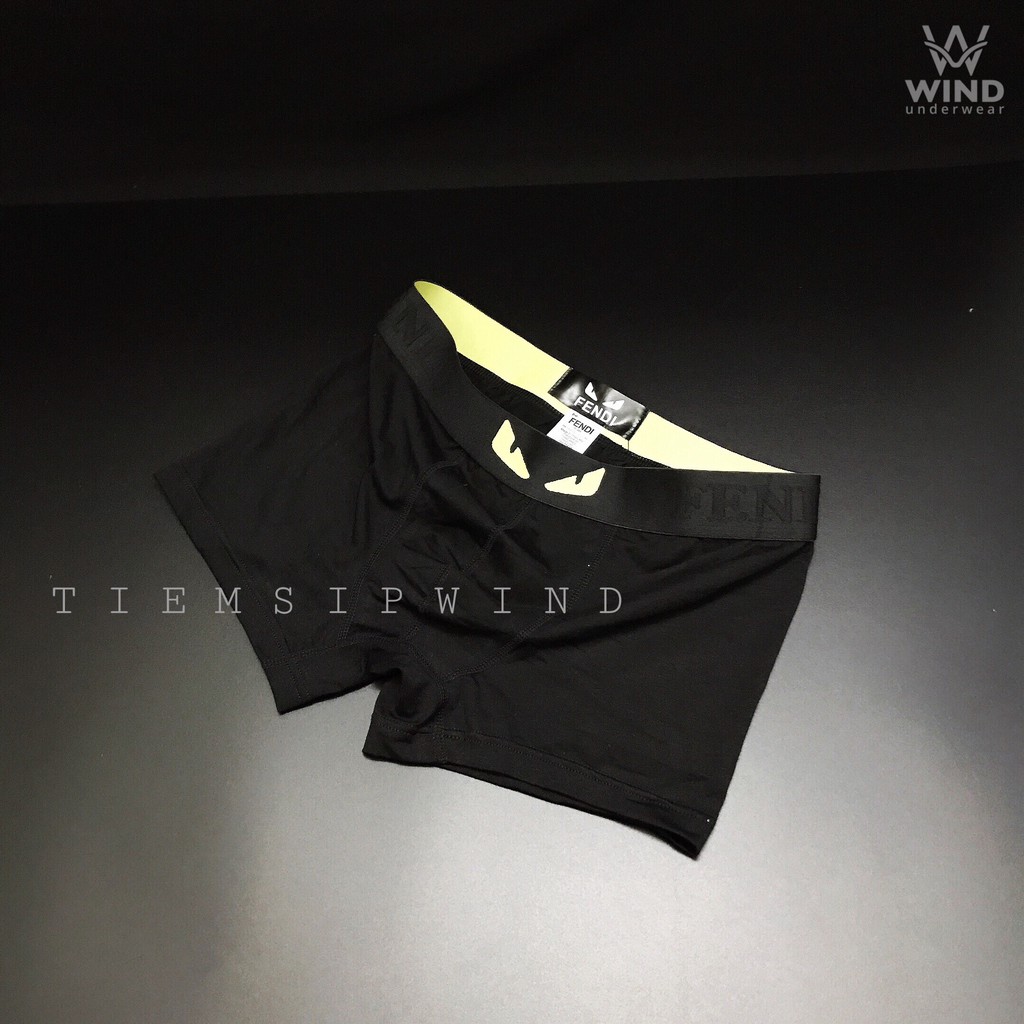 Quần lót nam boxer cotton cao cấp đẹp giá rẻ co giãn tốt được hầu hết bạn tẻ tin dùng WIND F001