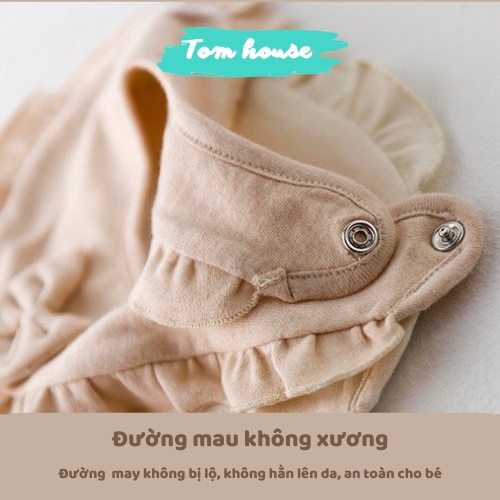 Yếm Tiểu Thư Cho Bé Gái Cotton Organic An Toàn Cho Bé