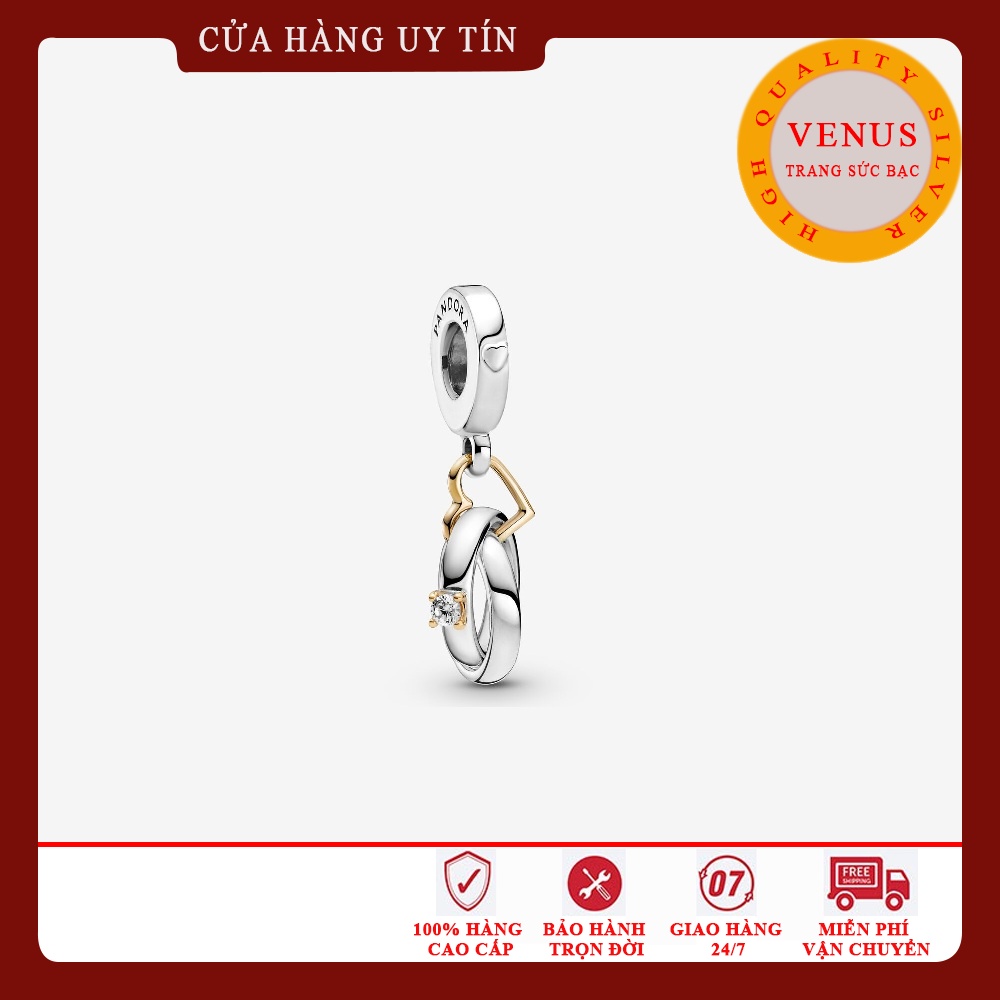 [Charm bạc 925 cao cấp] Charm treo nhẫn cưới- Mã sản phẩm VENUSNC